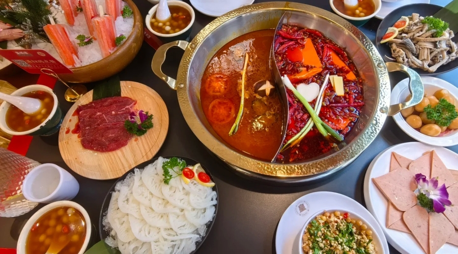 Halal Hotpot in Chengdu