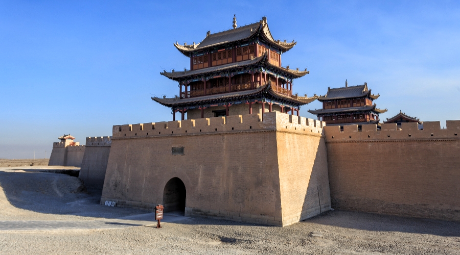 Zhangye → Jiayuguan (High-Speed Train)