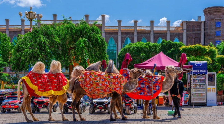 The Old City of Kashgar in Southern Xinjiang