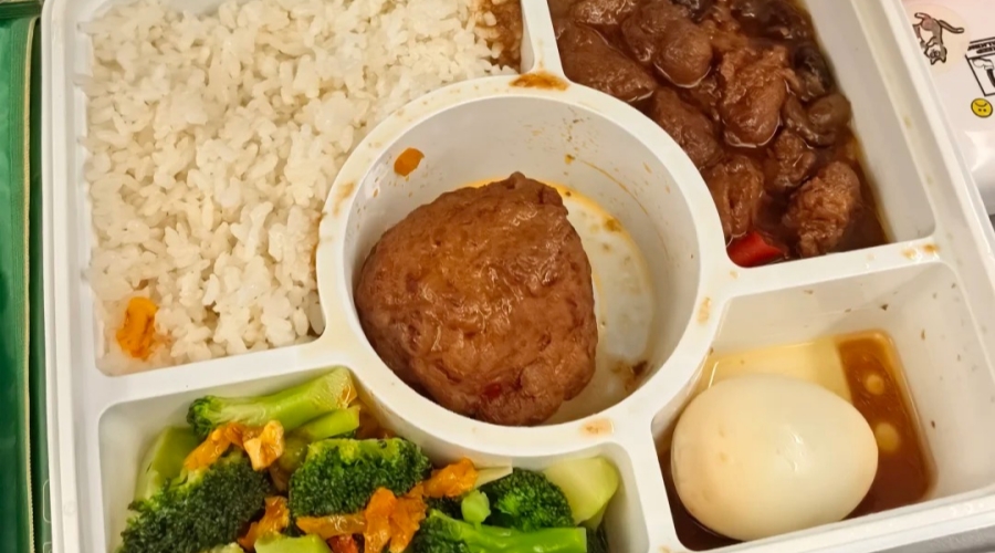 Halal food served on China's high-speed trains for Muslim passengers.