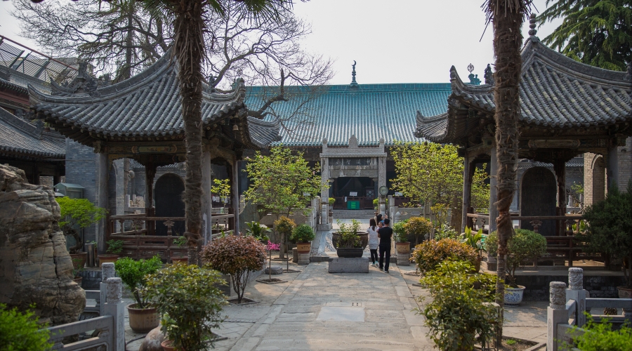 Great Mosque of Xi'an near Muslim Street ranks among China's oldest Islamic mosques.