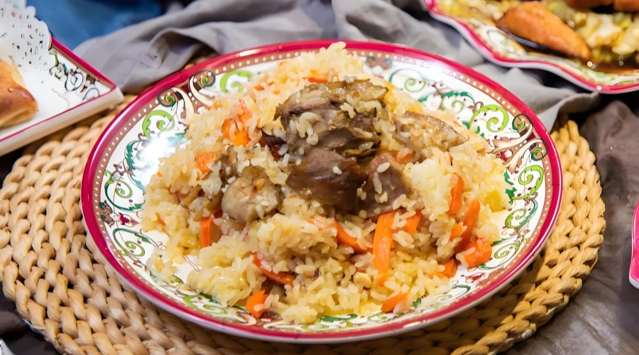 Xinjiang Pilaf