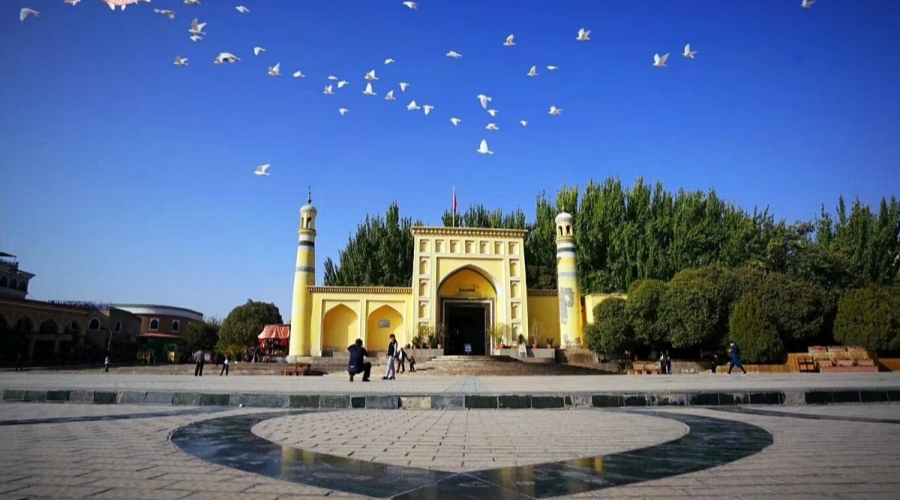 Id Kah Mosque in Kashgar, Xinjiang
