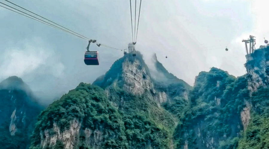 Tianmen Mountain – Tianmen Cave – Departure