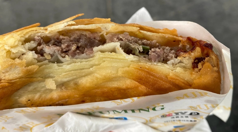 Crispy Beef Pancake (香酥牛肉饼)