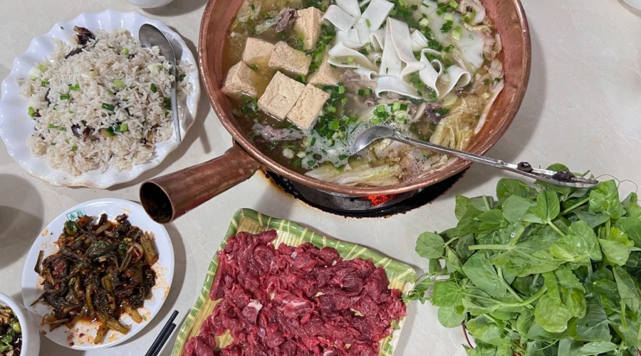 Halal Copper Pot Beef in Yunnan