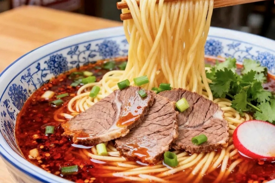 Lanzhou Beef Noodles (兰州牛肉面)