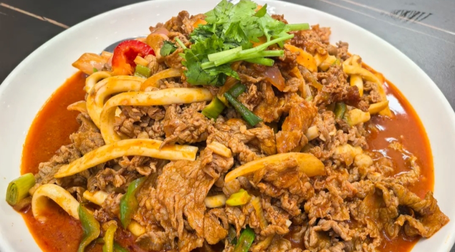 Stir-Fried Veal ​​(爆炒牛犊肉)