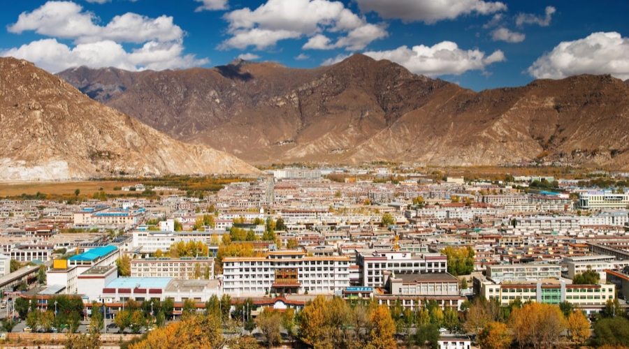 Arrival in Lhasa
