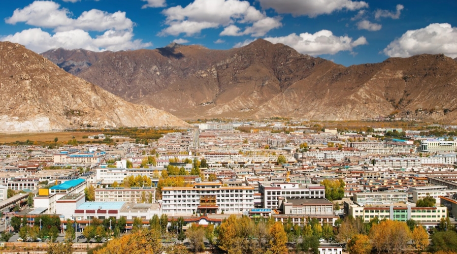 The Ancient City of Lhasa in Tibet