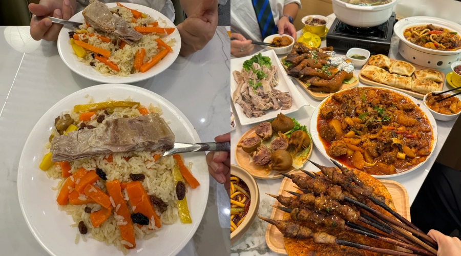 Halal Xinjiang Cuisine in Guanyinqiao